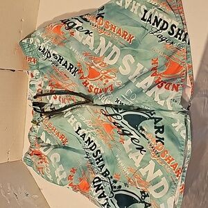Landshark Boardshorts or Bathingsuit. size 34. Inseam 9". Velcro Pocket.